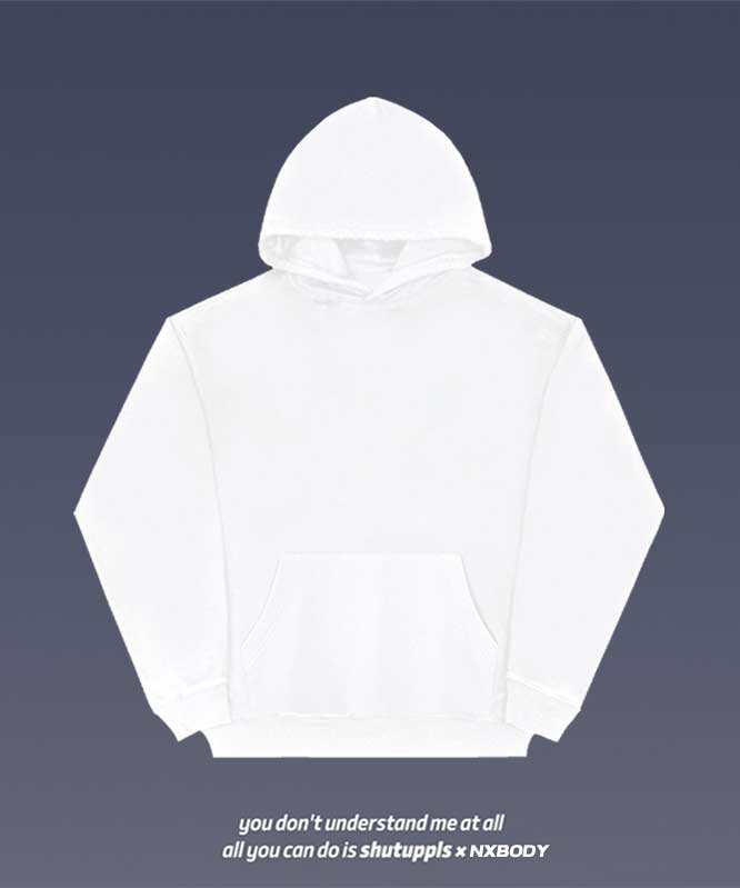 SHUTUPPLS BLANK HOODIES