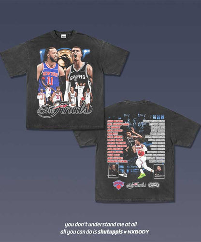 2026 SPURS VS KNICKS TEE 1.2