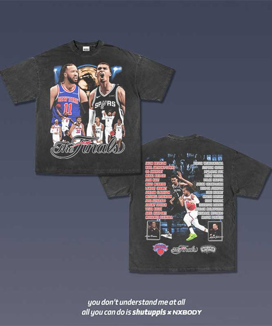 2026 SPURS VS KNICKS TEE 1.2