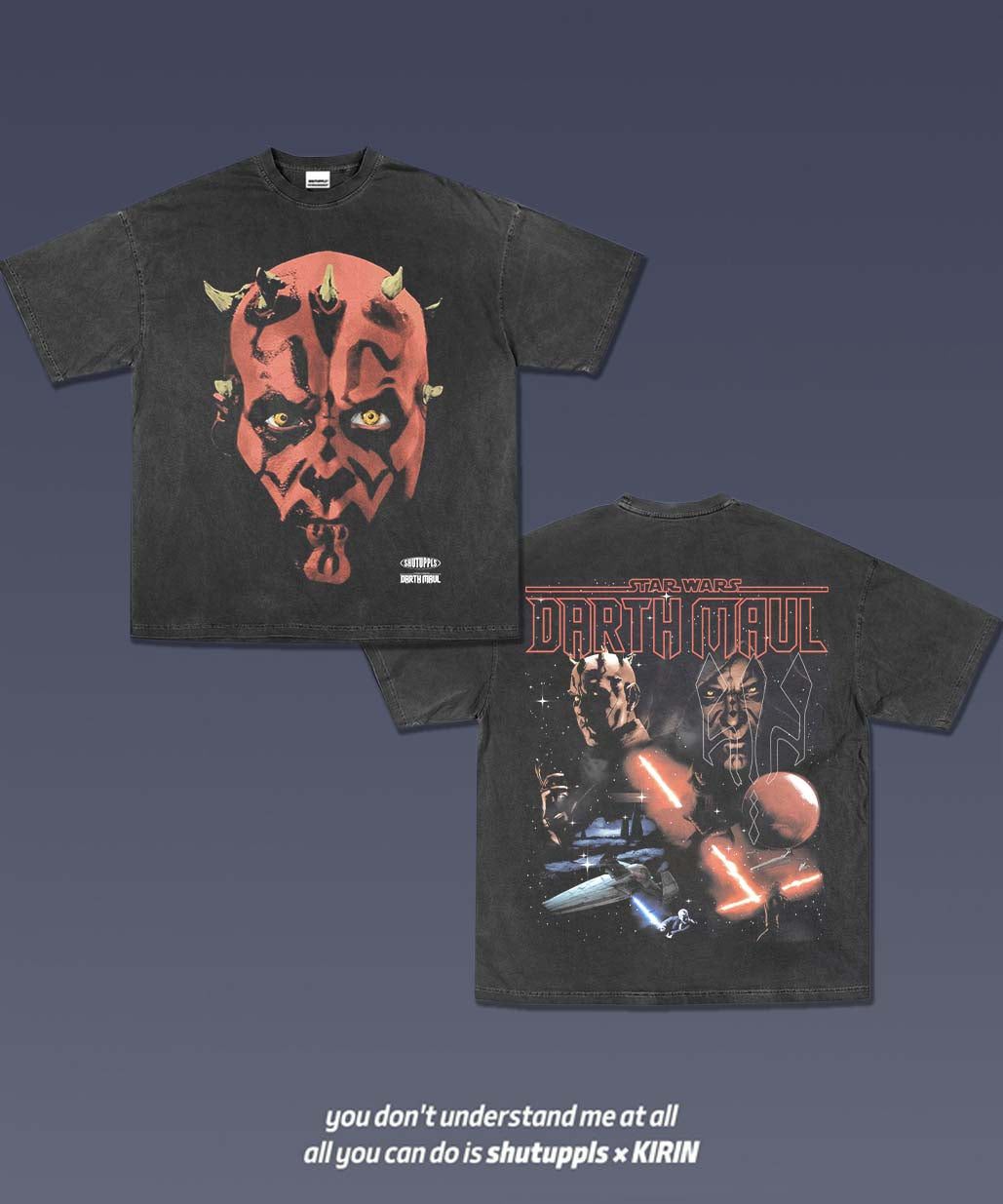 SHUTUPPLS DARTH MAUL TEE 1.0