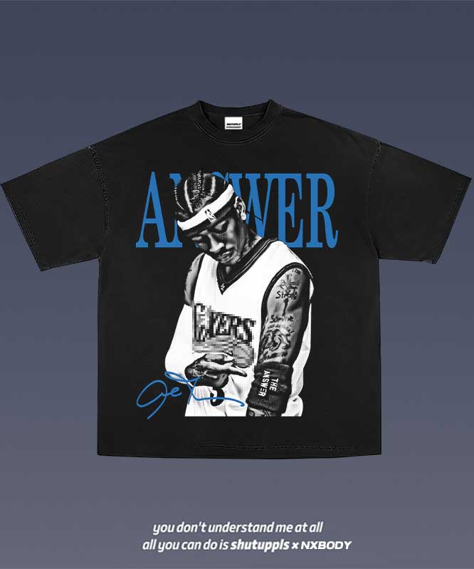 ALLEN IVERSON VINTAGE TEE 5.75