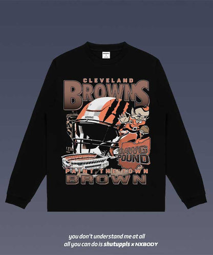 CLEVELAND BROWNS LONG SLEEVES 1.0