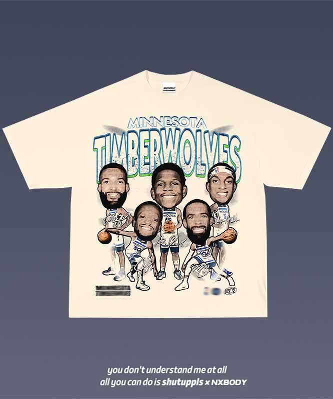 SHUTUPPLS TIMBERWOLVES TEE 1.0