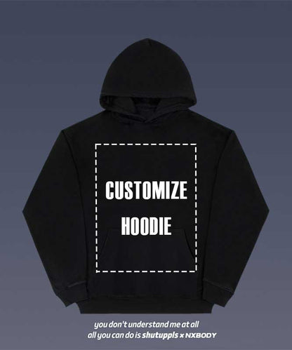 SHUTUPPLS CUSTOMIZED HOODIE