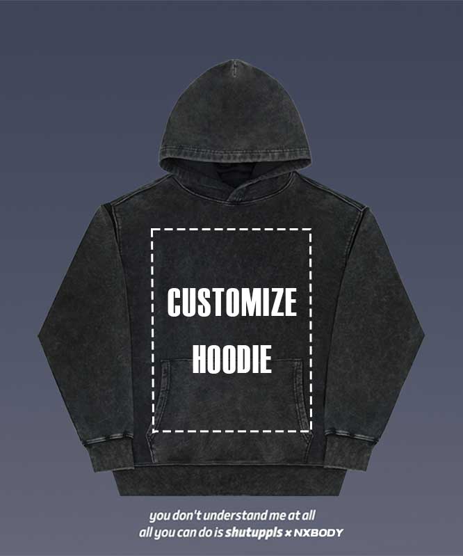 SHUTUPPLS CUSTOMIZED HOODIE