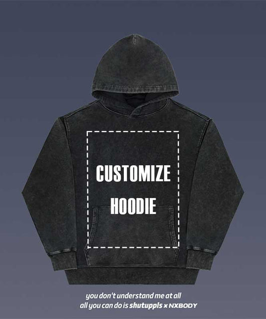 SHUTUPPLS CUSTOMIZED HOODIE