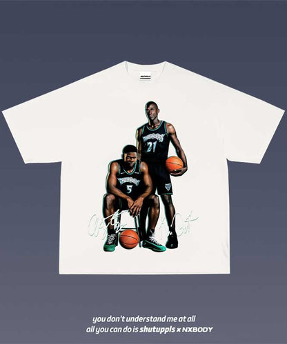 ANTHONY EDWARDS / KEVIN GARNETT TEE 1.0