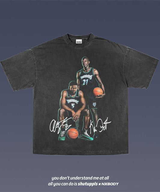 ANTHONY EDWARDS / KEVIN GARNETT TEE 1.0