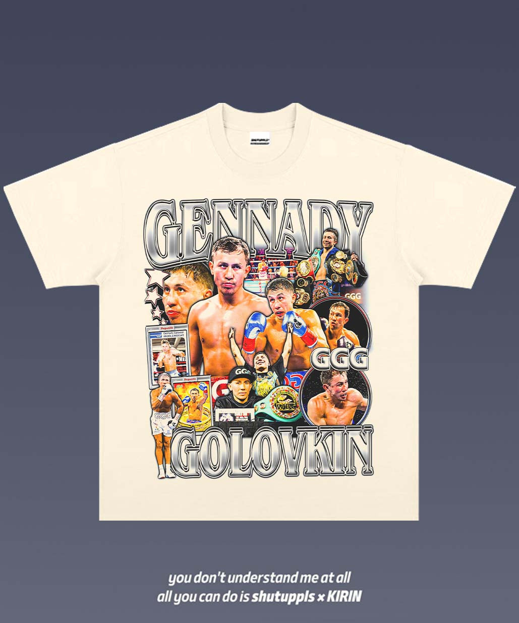 SHUTUPPLS GENNADY GOLOVKIN TEE 1.0