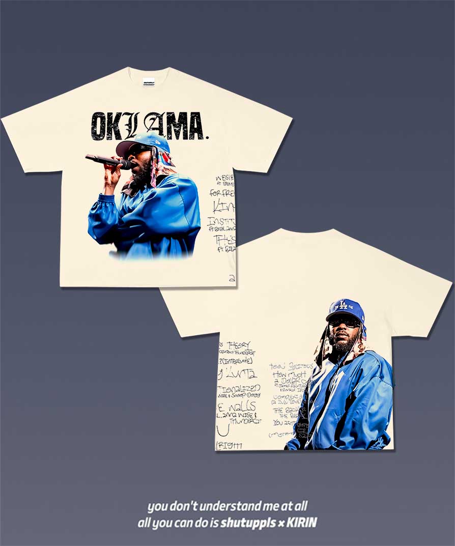 SHUTUPPLS KENDRICK LAMAR TEE 4.42