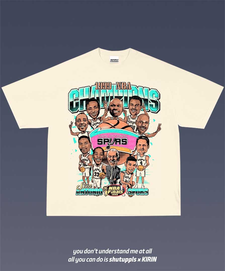 SHUTUPPLS SPURS TEE 1.6