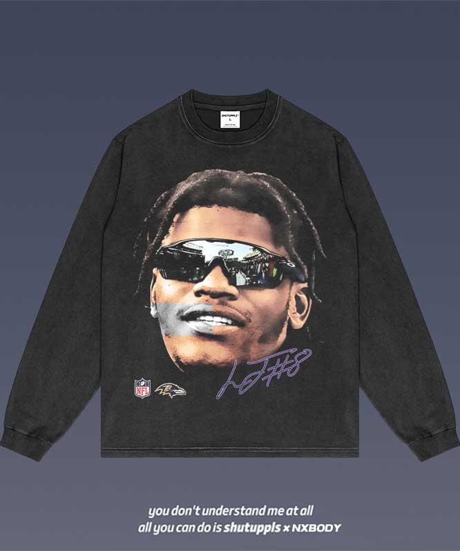 LAMAR JACKSON LONG SLEEVES 1.0