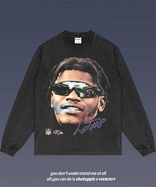 LAMAR JACKSON LONG SLEEVES 1.0