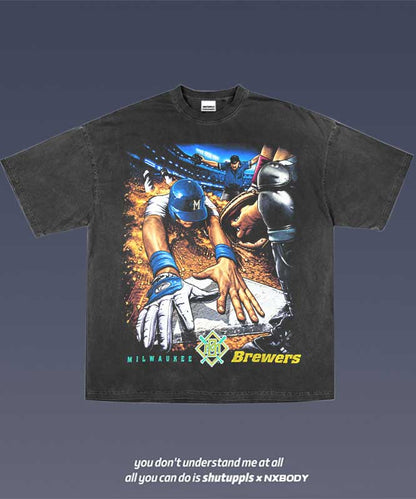 MILWAUKEE BREWERS GRAPHIC TEE 1.2