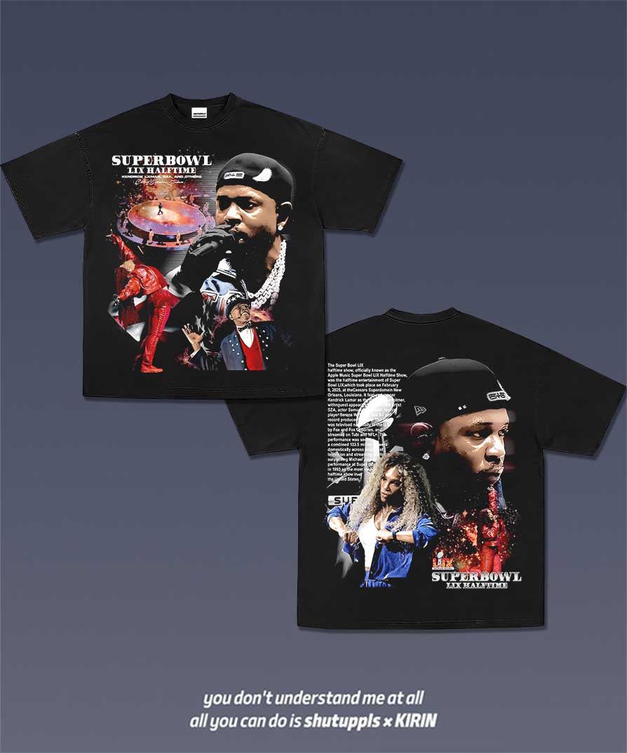 SHUTUPPLS KENDRICK LAMAR/SZA TEE 4.48