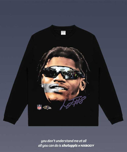 LAMAR JACKSON LONG SLEEVES 1.0