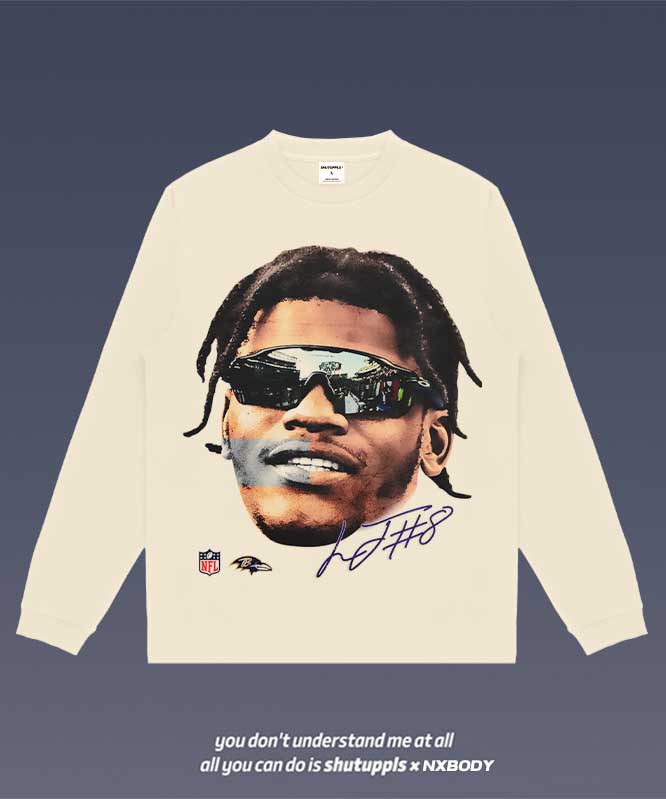 LAMAR JACKSON LONG SLEEVES 1.0