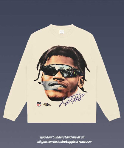 LAMAR JACKSON LONG SLEEVES 1.0