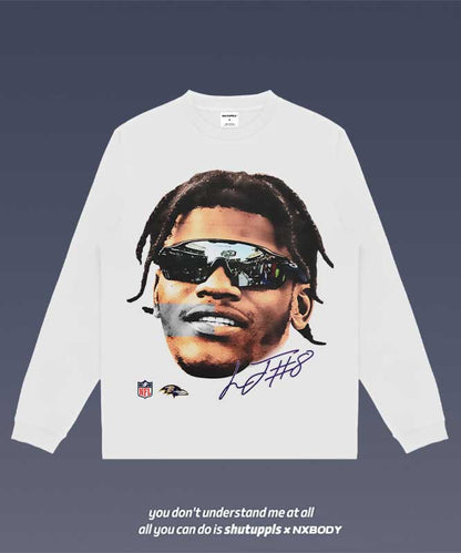 LAMAR JACKSON LONG SLEEVES 1.0