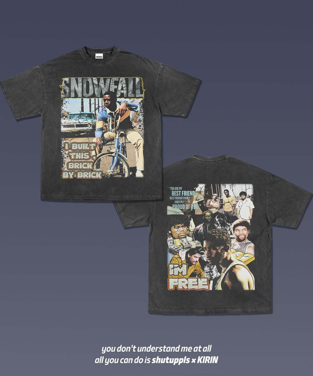 SHUTUPPLS SNOWFALL TEE 1.0