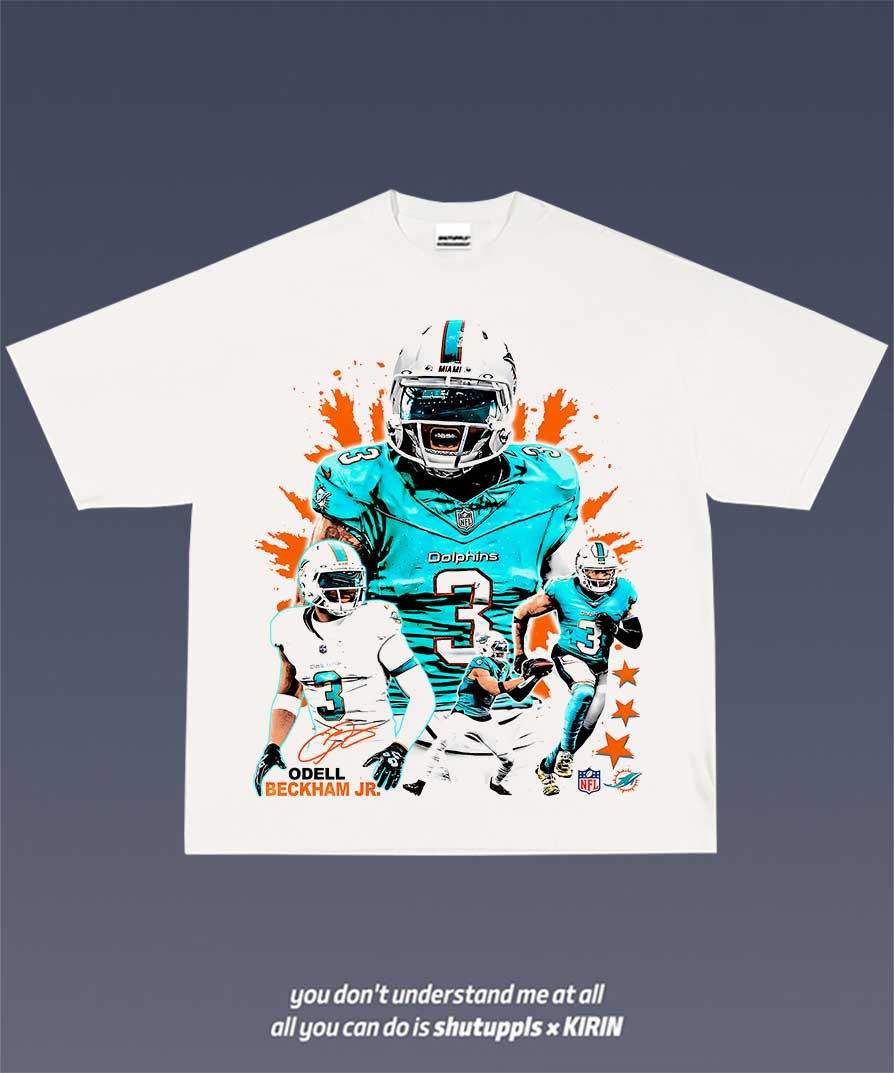 SHUTUPPLS OBJ - DOLPHINS TEE 3.9