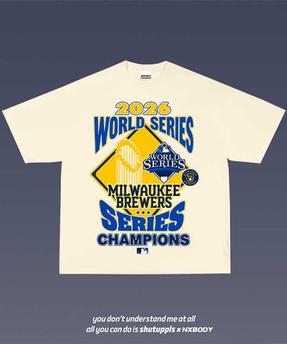 MILWAUKEE BREWERS GRAPHIC TEE 1.0