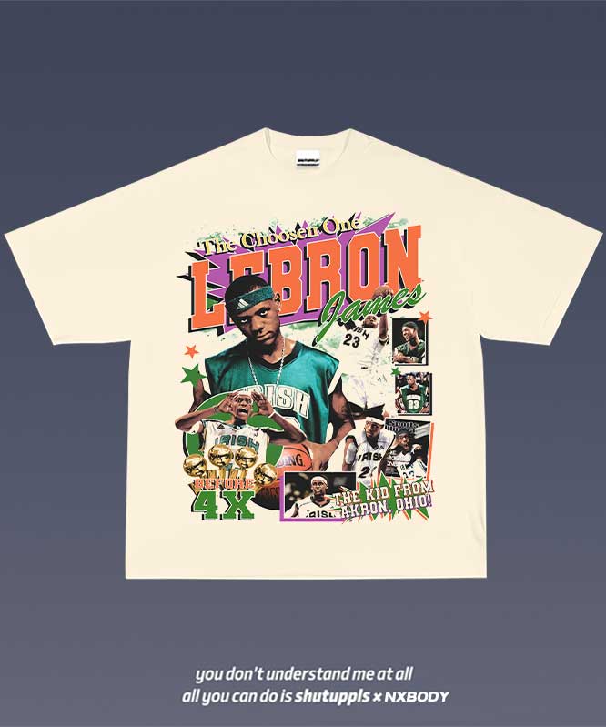 SHUTUPPLS LEBRON JAMES TEE 10.54