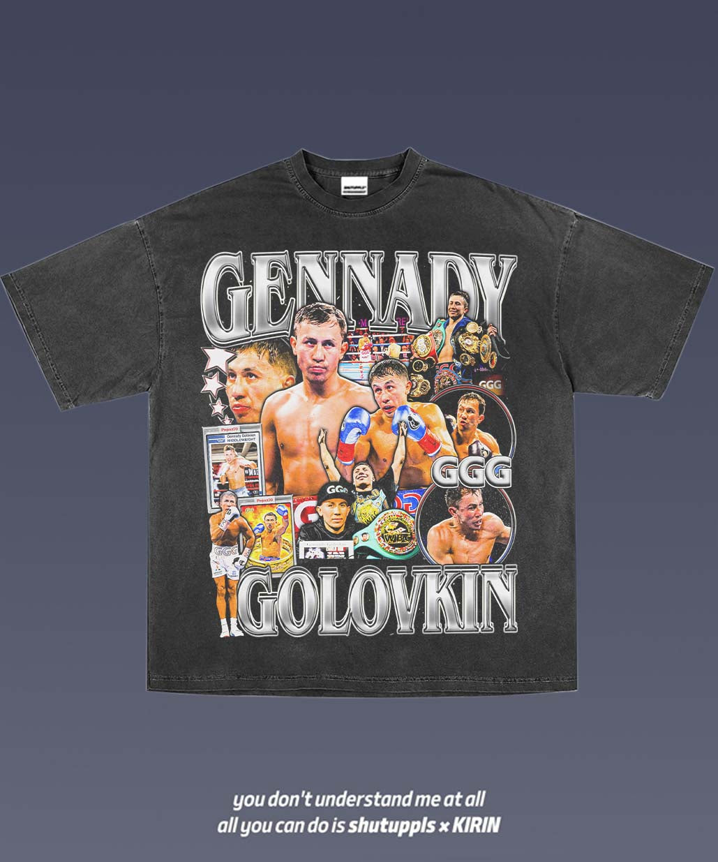 SHUTUPPLS GENNADY GOLOVKIN TEE 1.0