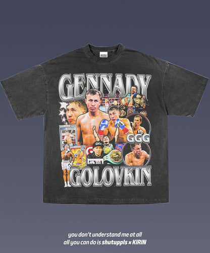 SHUTUPPLS GENNADY GOLOVKIN TEE 1.0
