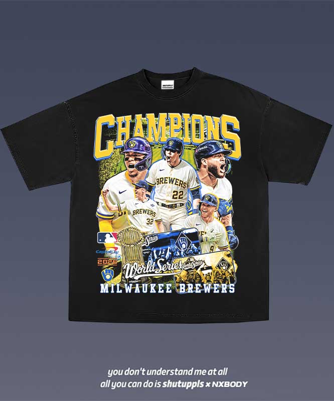 MILWAUKEE BREWERS GRAPHIC TEE 1.3