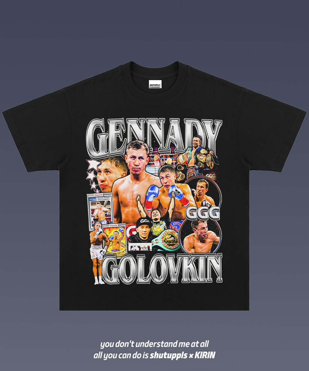 SHUTUPPLS GENNADY GOLOVKIN TEE 1.0