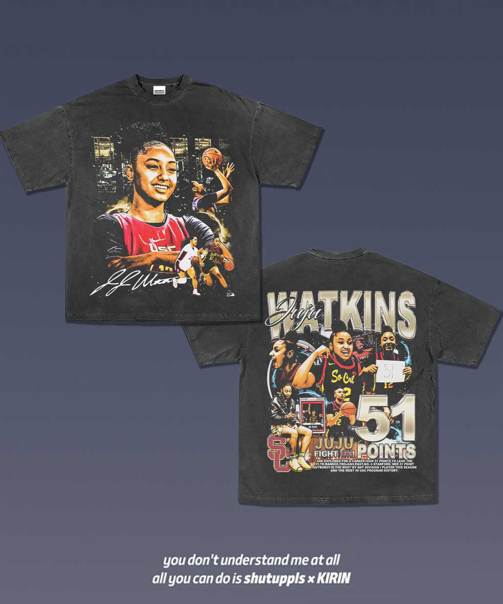 SHUTUPPLS JUJU WATKINS TEE 1.0