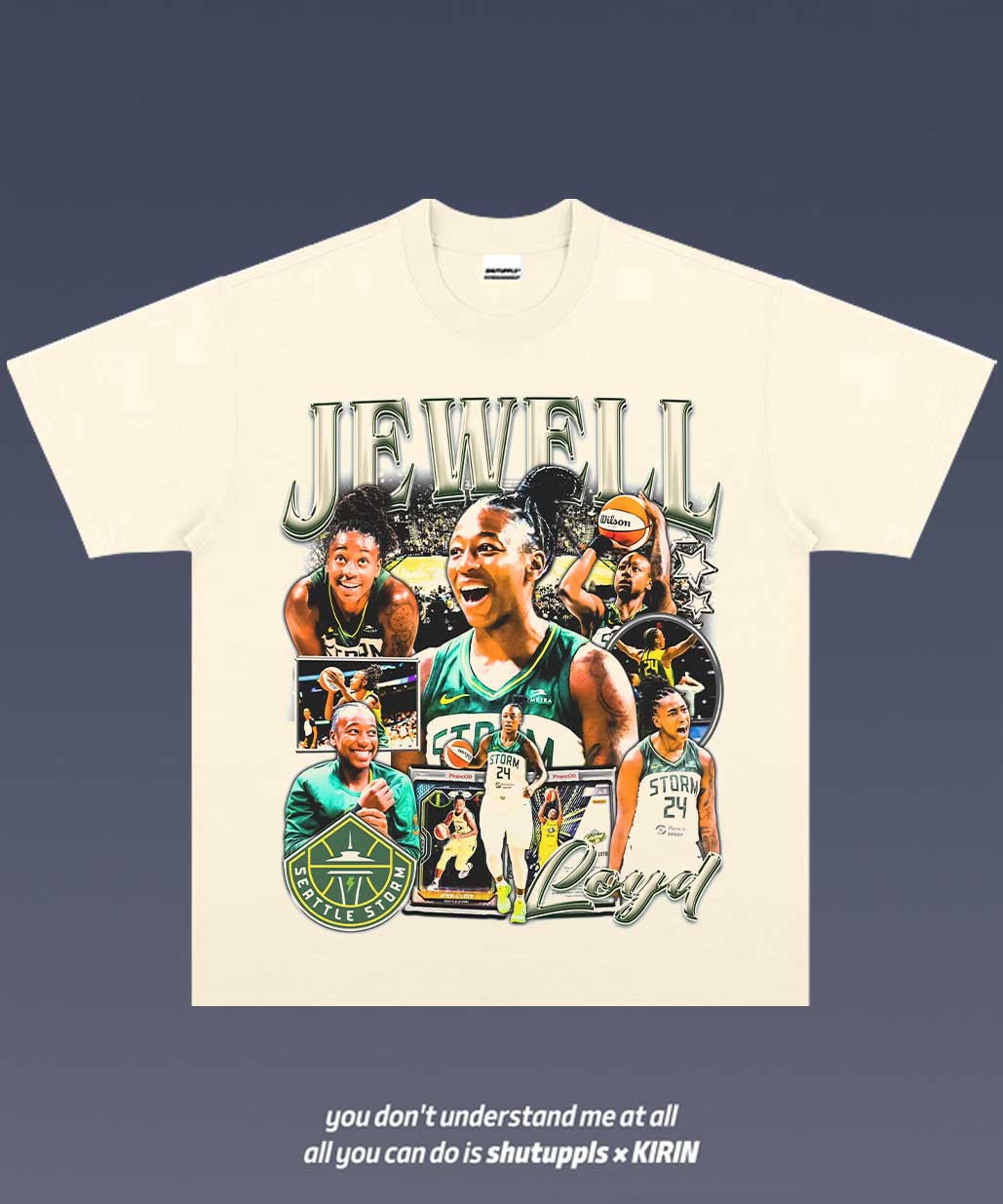 SHUTUPPLS JEWELL LOYD TEE 1.0