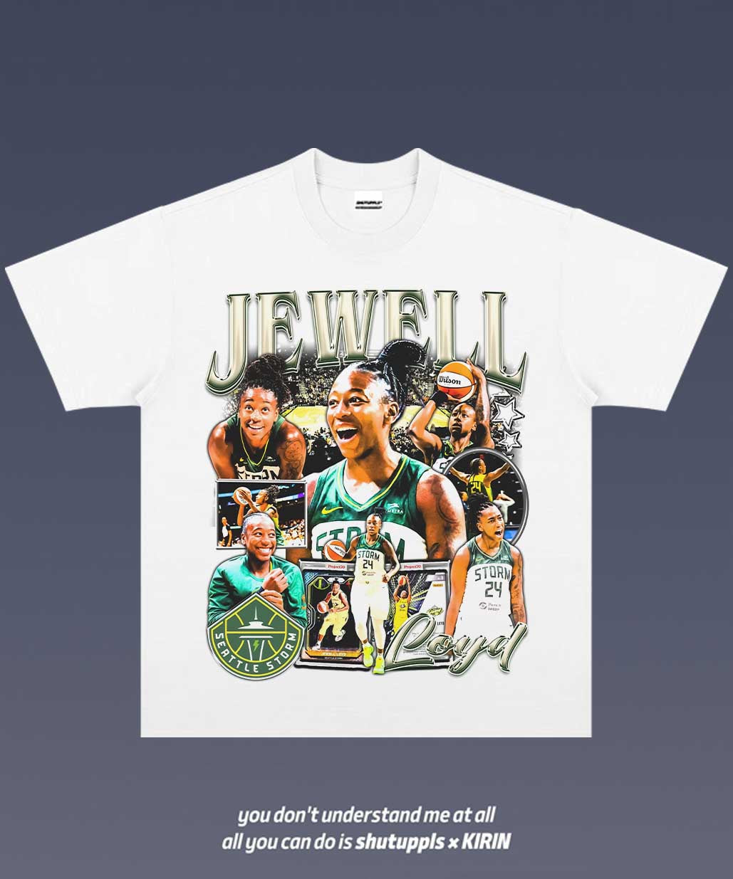 SHUTUPPLS JEWELL LOYD TEE 1.0