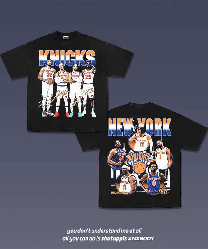 SHUTUPPLS KNICKS TEE 1.5