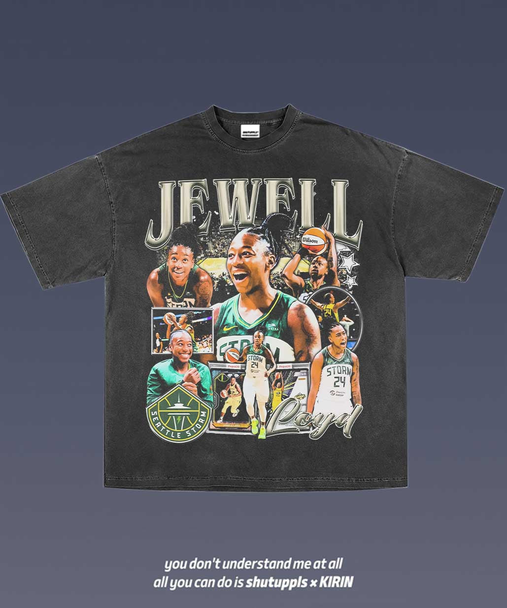 SHUTUPPLS JEWELL LOYD TEE 1.0