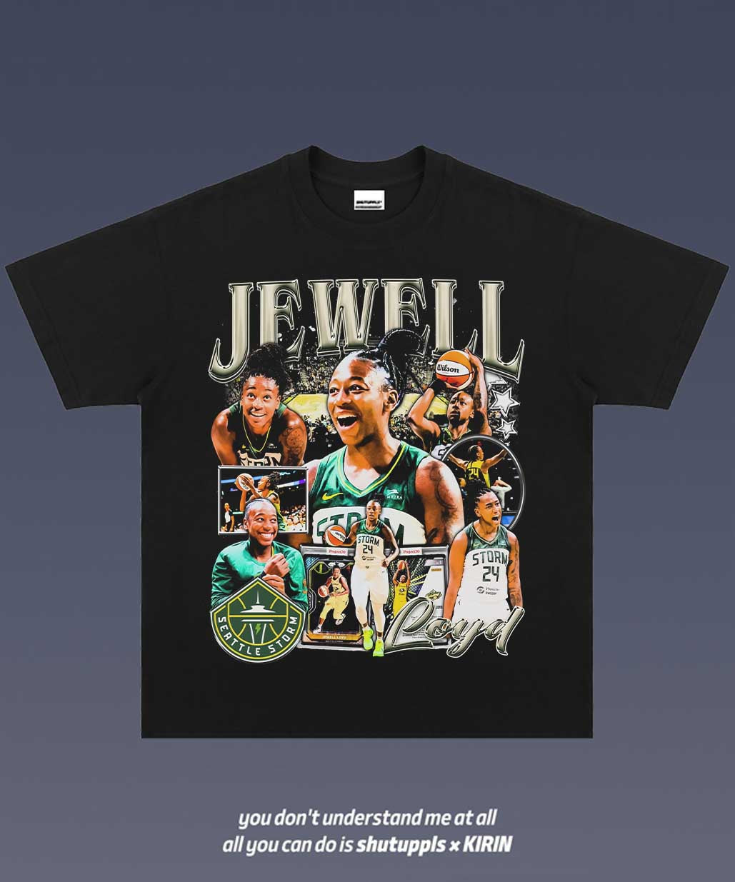 SHUTUPPLS JEWELL LOYD TEE 1.0