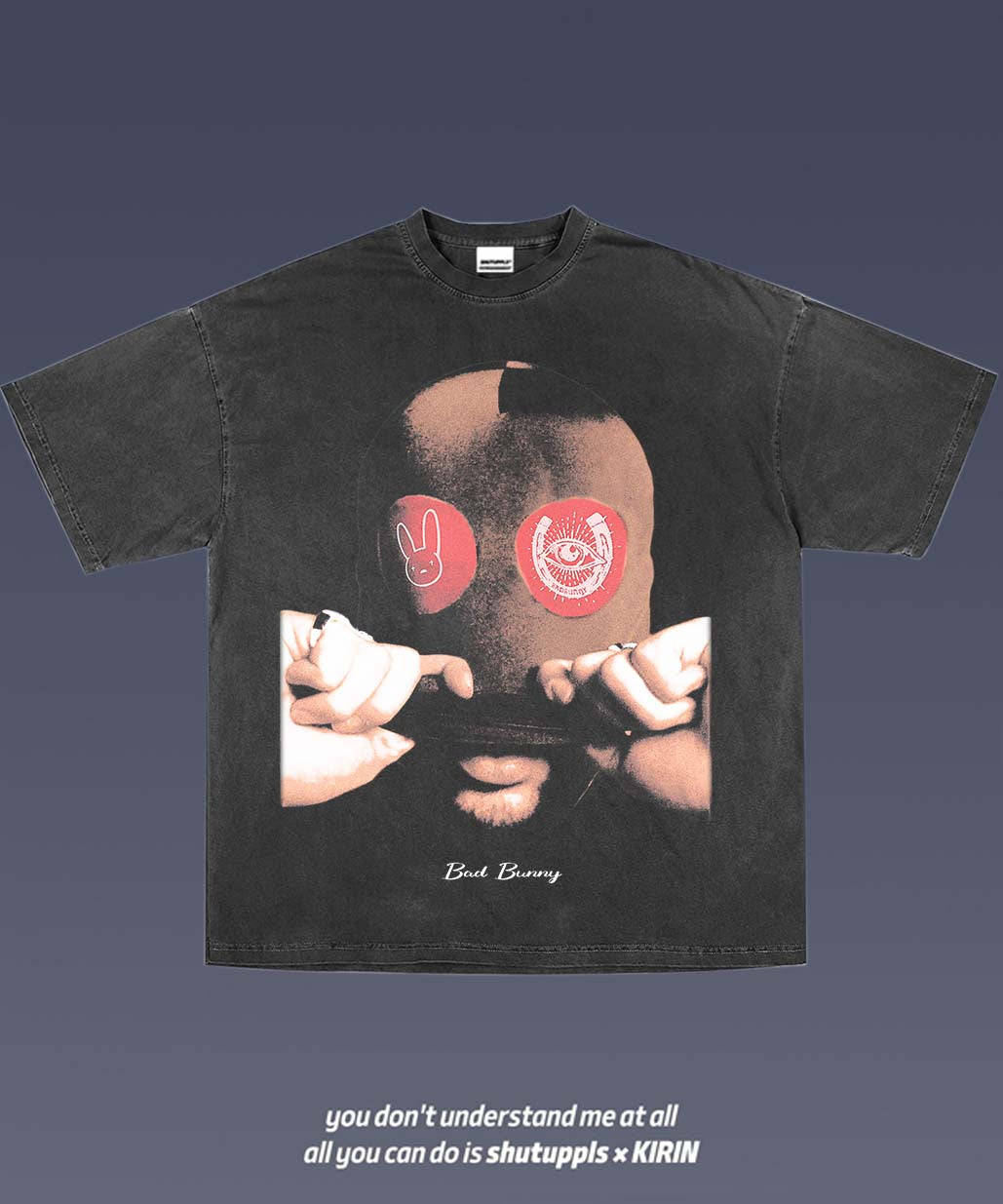 SHUTUPPLS BAD BUNNY TEE 2.39