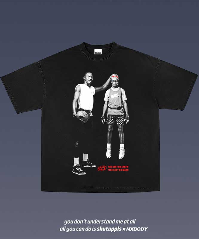 MICHAEL JORDAN/ SPIKE LEE TEE 1.0