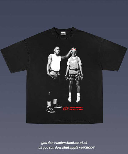 MICHAEL JORDAN/ SPIKE LEE TEE 1.0