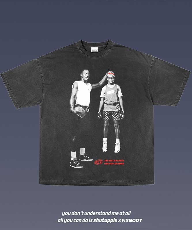 MICHAEL JORDAN/ SPIKE LEE TEE 1.0