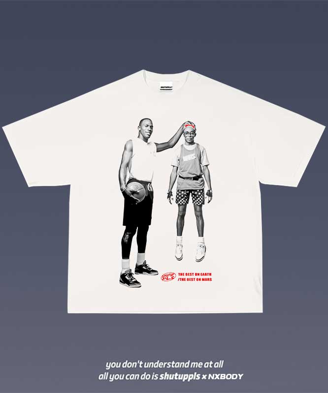 MICHAEL JORDAN/ SPIKE LEE TEE 1.0