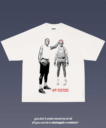 MICHAEL JORDAN/ SPIKE LEE TEE 1.0