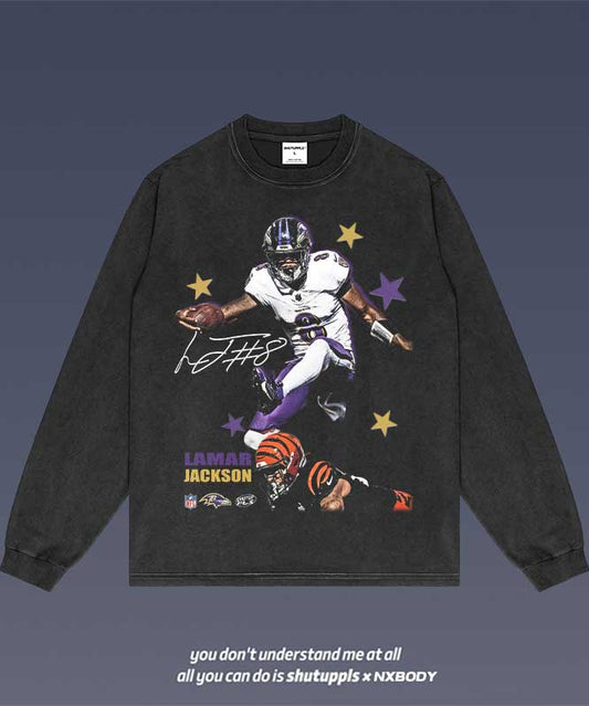 LAMAR JACKSON LONG SLEEVES 1.1