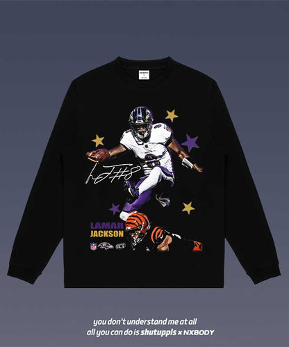 LAMAR JACKSON LONG SLEEVES 1.1