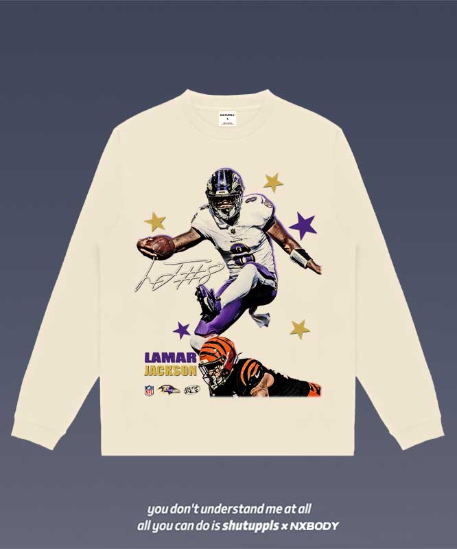 LAMAR JACKSON LONG SLEEVES 1.1
