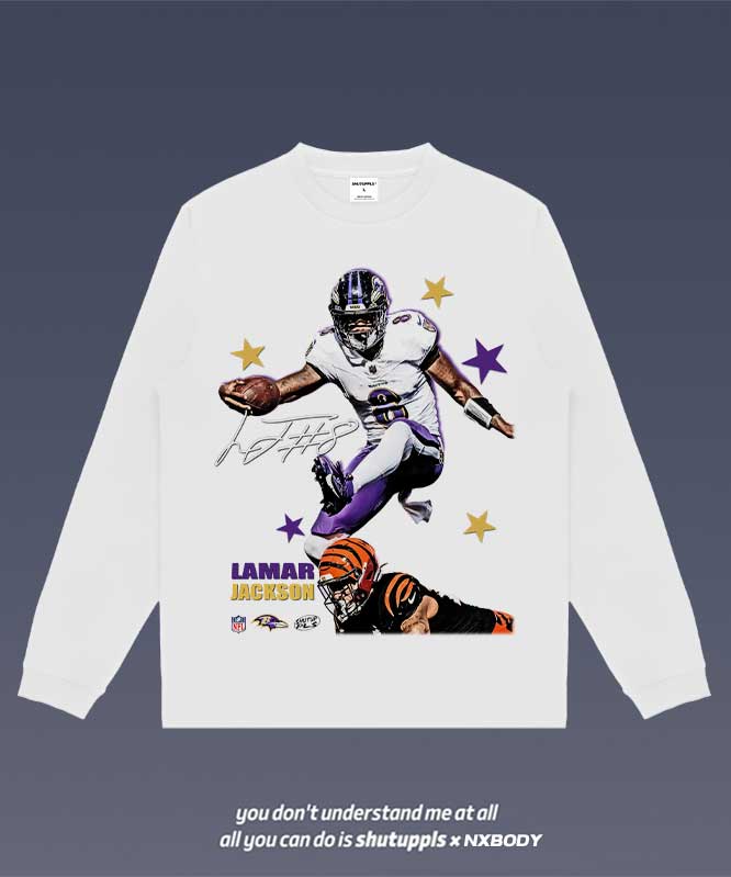 LAMAR JACKSON LONG SLEEVES 1.1