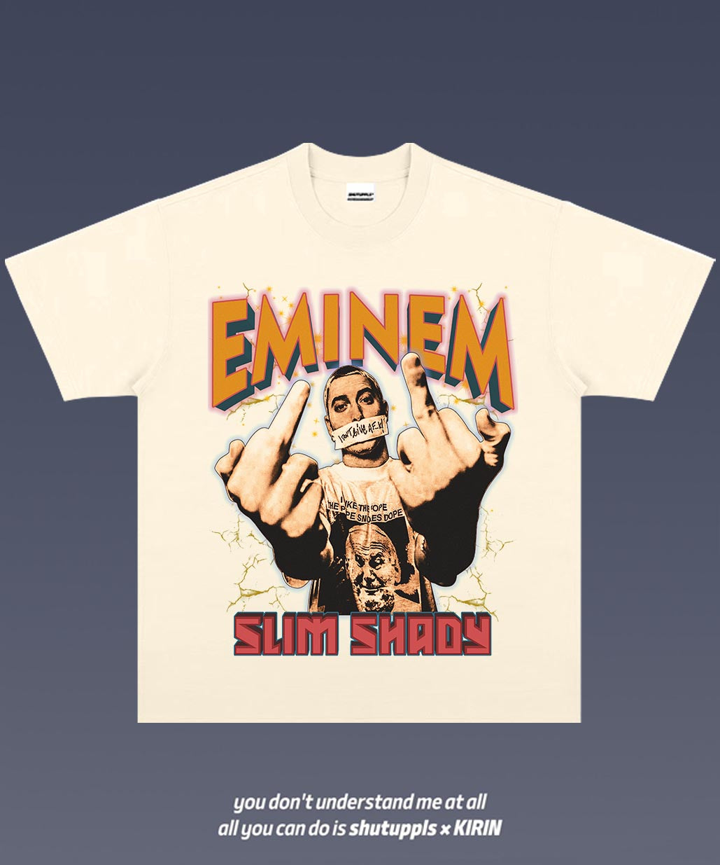 SHUTUPPLS EMINEM TEE 3.17