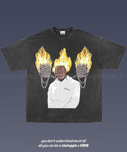 SHUTUPPLS KENDRICK LAMAR TEE 4.30