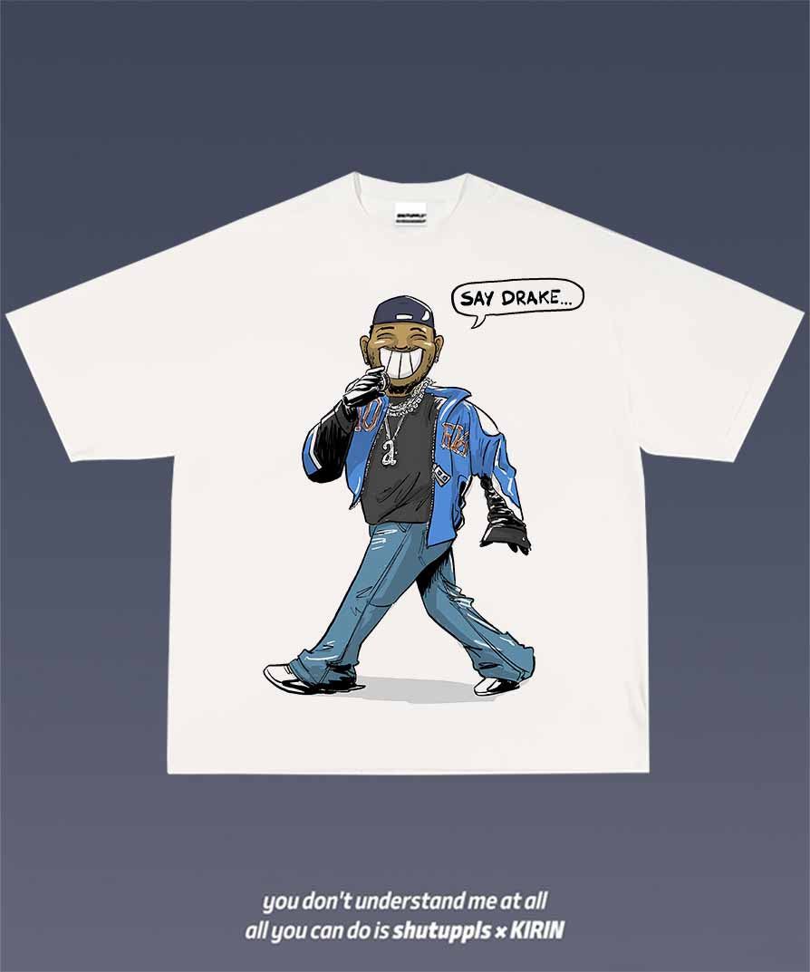 SHUTUPPLS KENDRICK LAMAR TEE 4.49